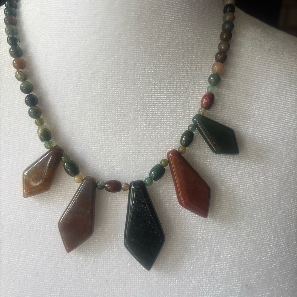 Gemstone Necklaces 5 Total - Picture 2 of 15